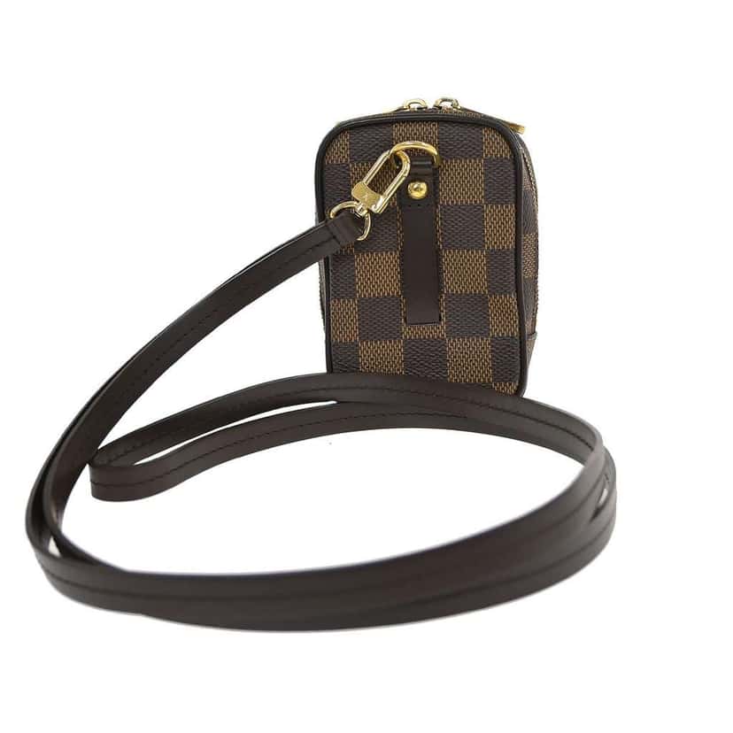 Louis Vuitton Etui Okapi Camera Case Brown Canvas Good condition - Back View