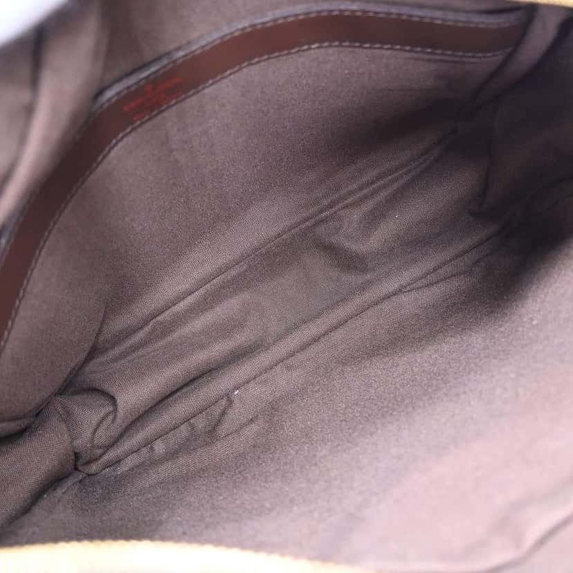 Louis Vuitton Naviglio Handbag Brown Canvas Good condition - Inside View