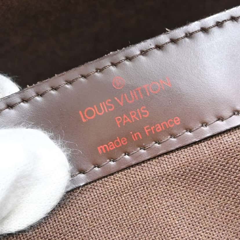 Louis Vuitton Naviglio Handbag Brown Canvas Good condition - Model View