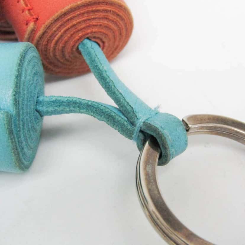 Hermès Uno-Dos Keychain Other Leather Good condition - Inside View