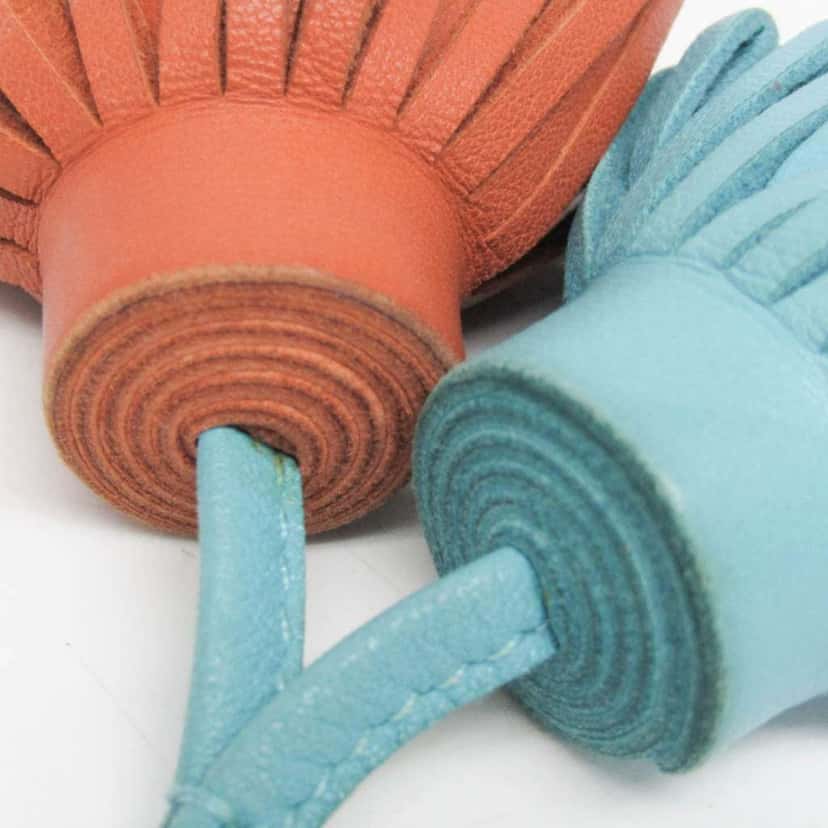 Hermès Uno-Dos Keychain Other Leather Good condition - Model View