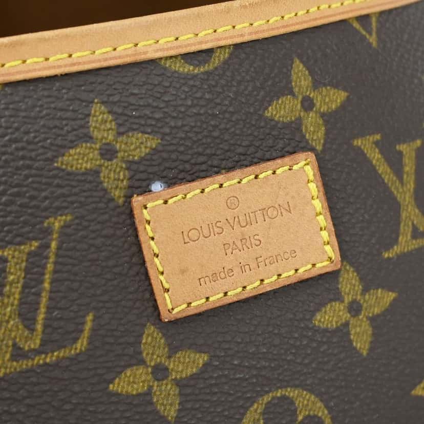 Louis Vuitton Saumur Handbag Brown Canvas Good condition - Model View