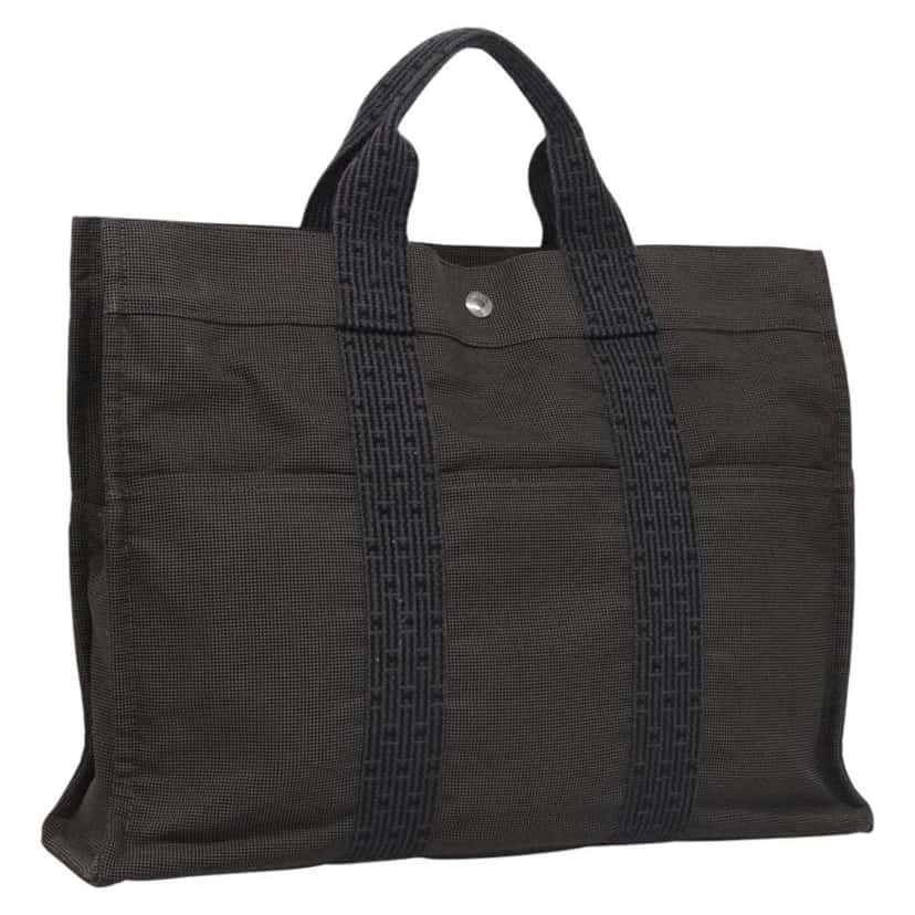 Hermès Fourre-tout Herline Other Canvas Good condition - Front View