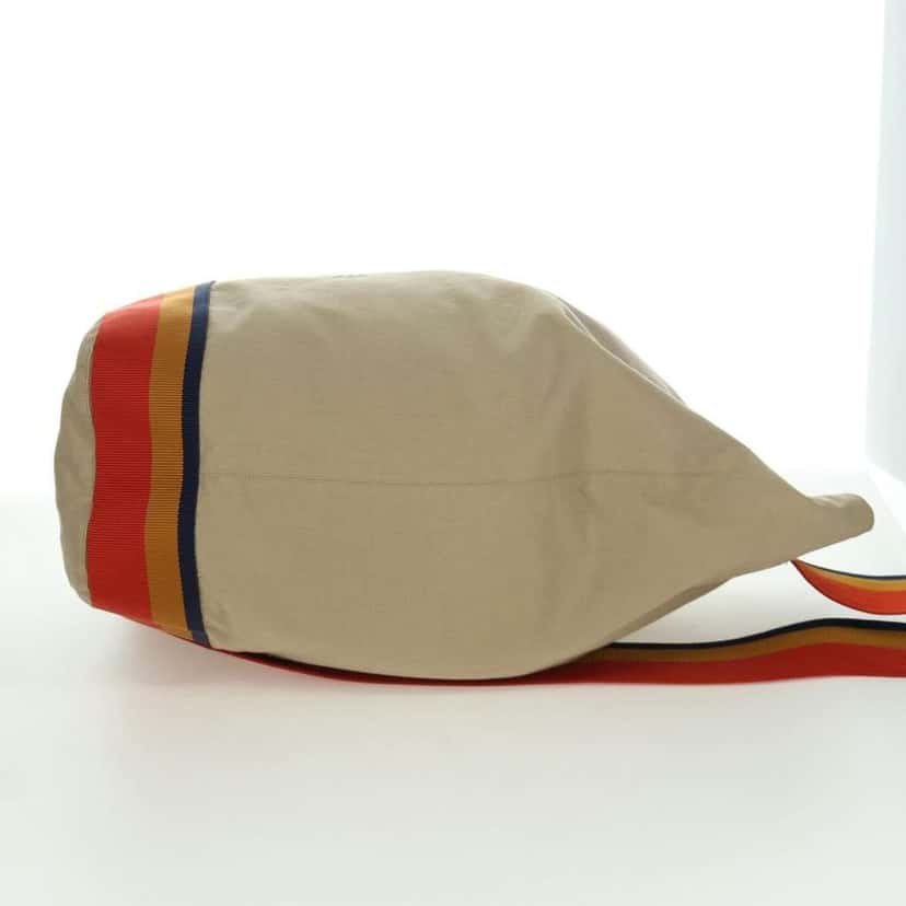 Hermès Cavalier Sling Bag Beige Canvas Good condition - Model View