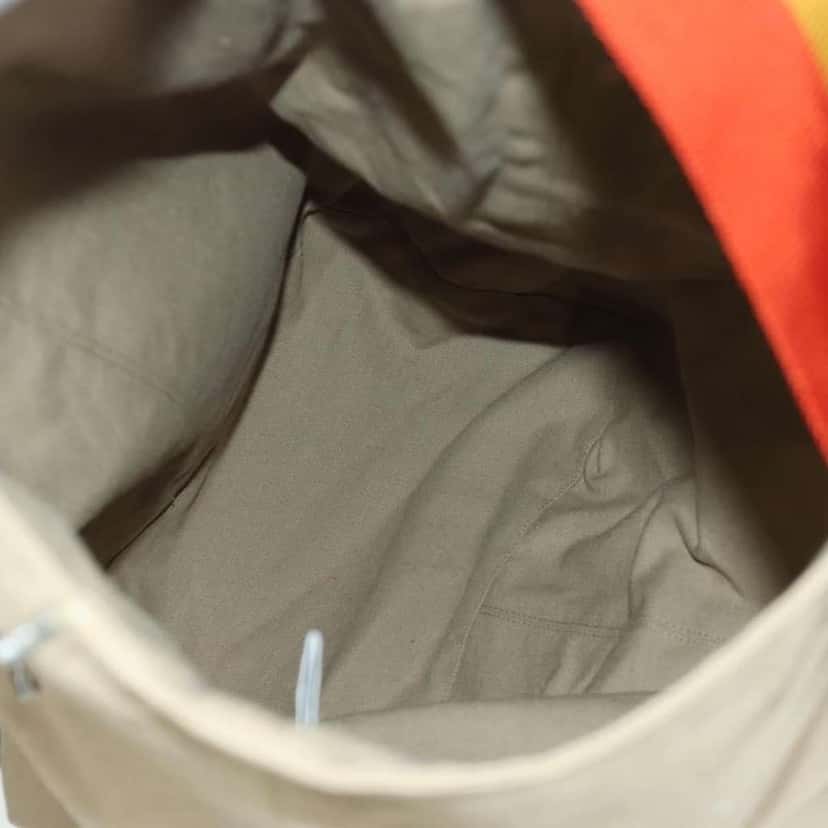 Hermès Cavalier Sling Bag Beige Canvas Good condition - Box View