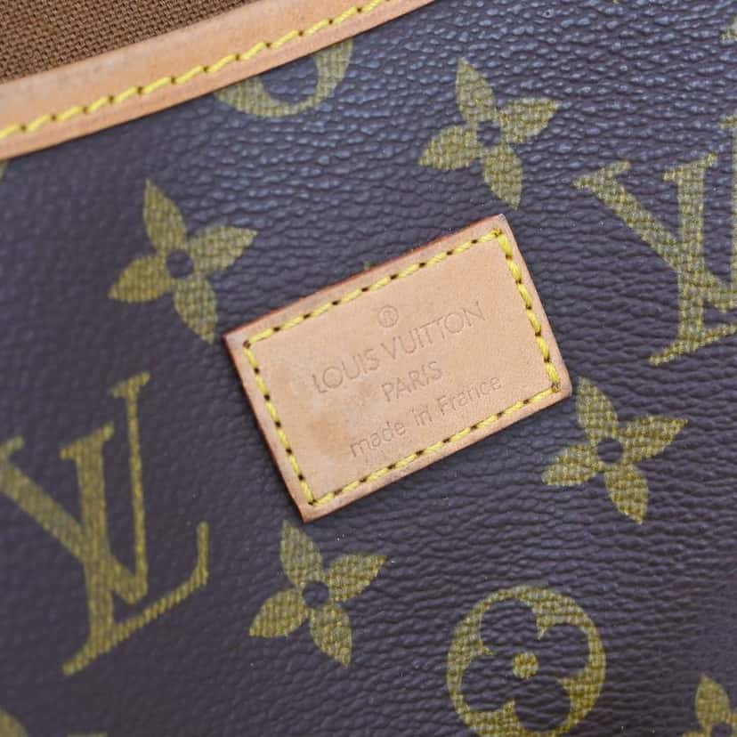 Louis Vuitton Saumur Handbag Brown Canvas Good condition - Model View