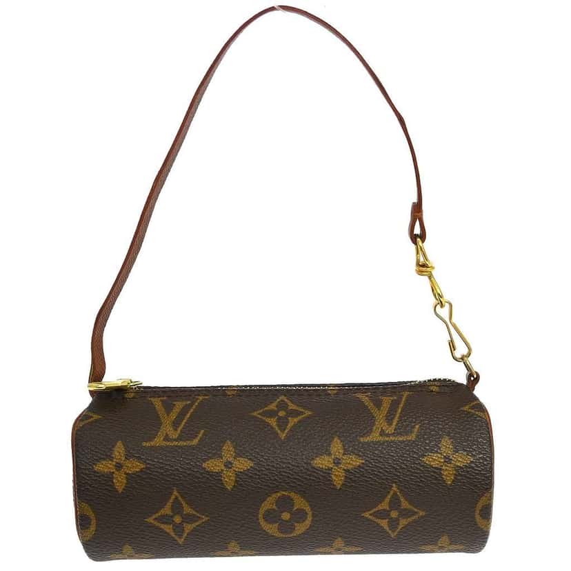 Louis Vuitton Papillon Pochette Brown Canvas Good condition - Front View