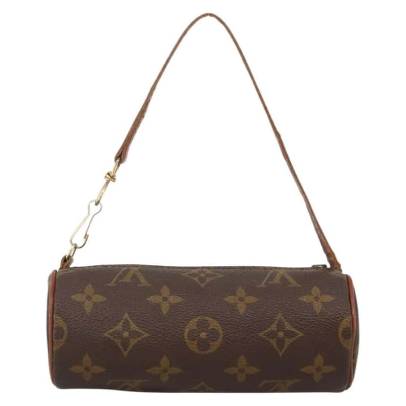 Louis Vuitton Papillon Pochette Brown Canvas Good condition - Front View
