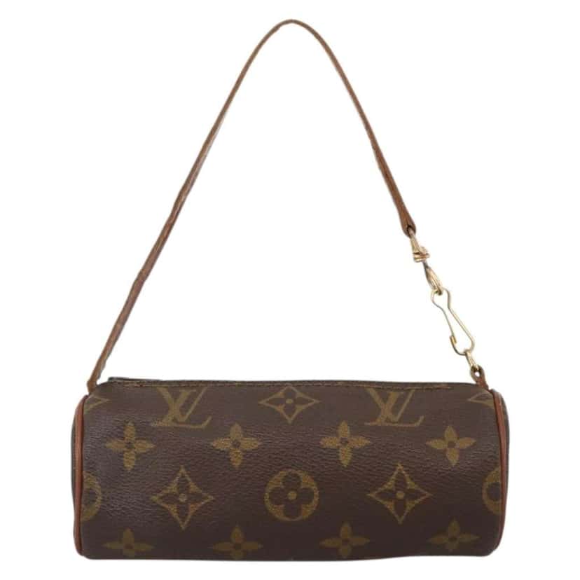 Louis Vuitton Papillon Pochette Brown Canvas Good condition - Back View