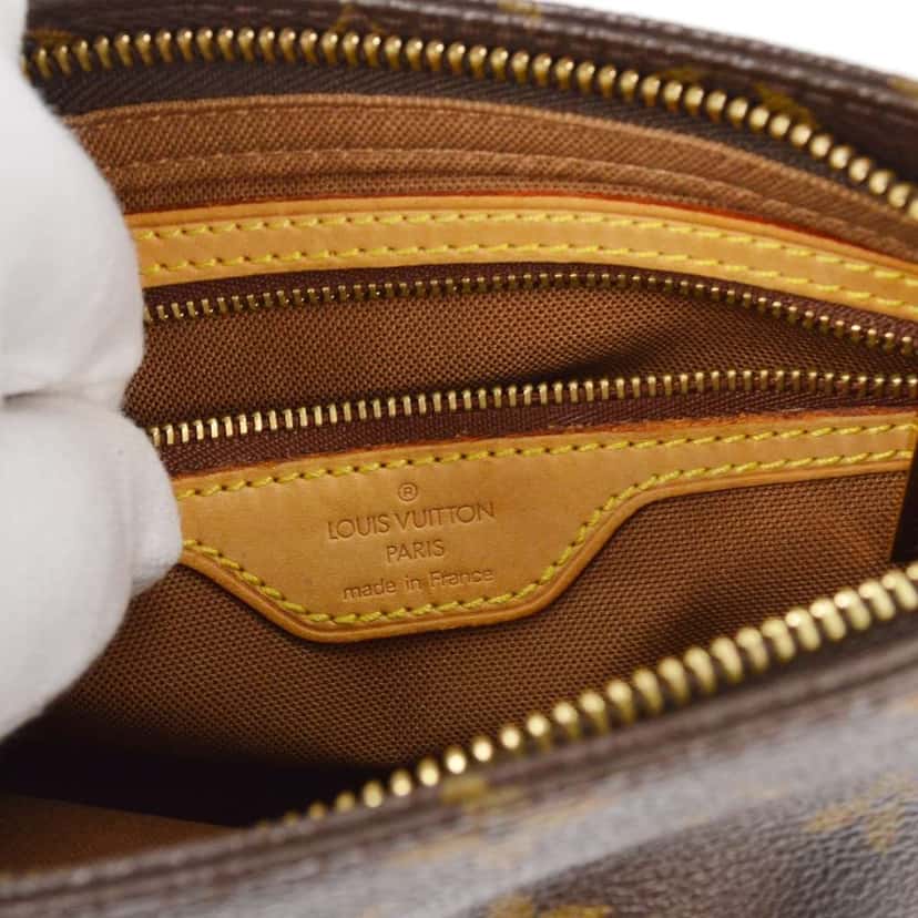 Louis Vuitton Trotteur Handbag Brown Canvas Good condition - Model View