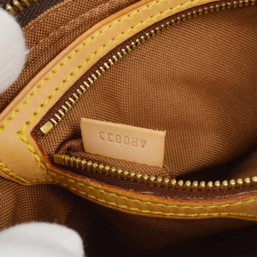 Louis Vuitton Trotteur Handbag Brown Canvas Good condition - Box View