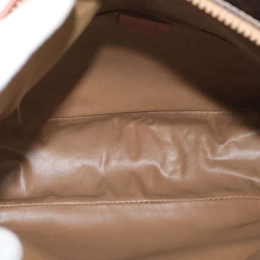 Celine Vintage Macadam Handbag Brown Canvas Good condition - Box View