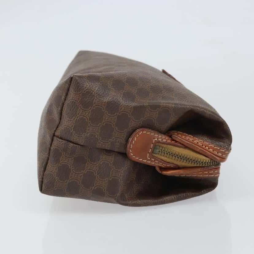Celine Macadam Pochette Brown Canvas Good condition - Inside View