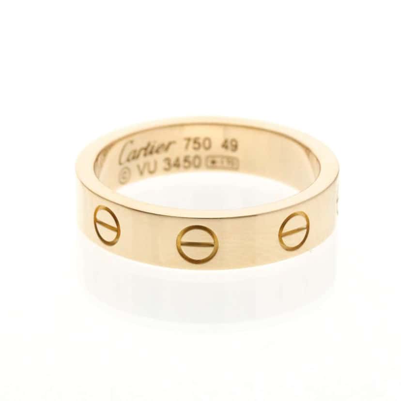 Cartier Love Wedding Band 1 Diamond Ring Gold Good condition - Inside View