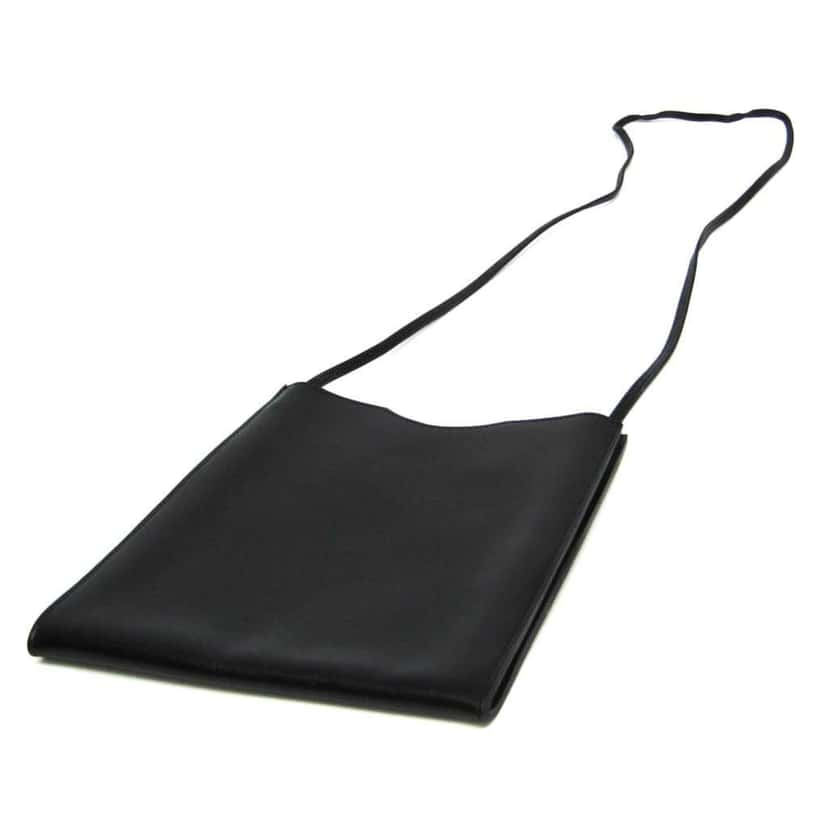 Hermès Onimaitou Handbag Black Leather Good condition - Model View