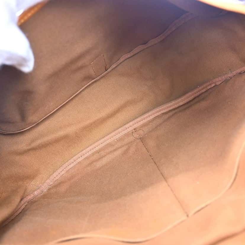 Louis Vuitton Saumur Handbag Brown Canvas Good condition - Inside View