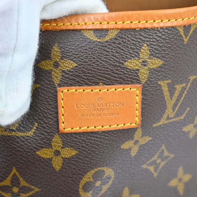 Louis Vuitton Saumur Handbag Brown Canvas Good condition - Model View