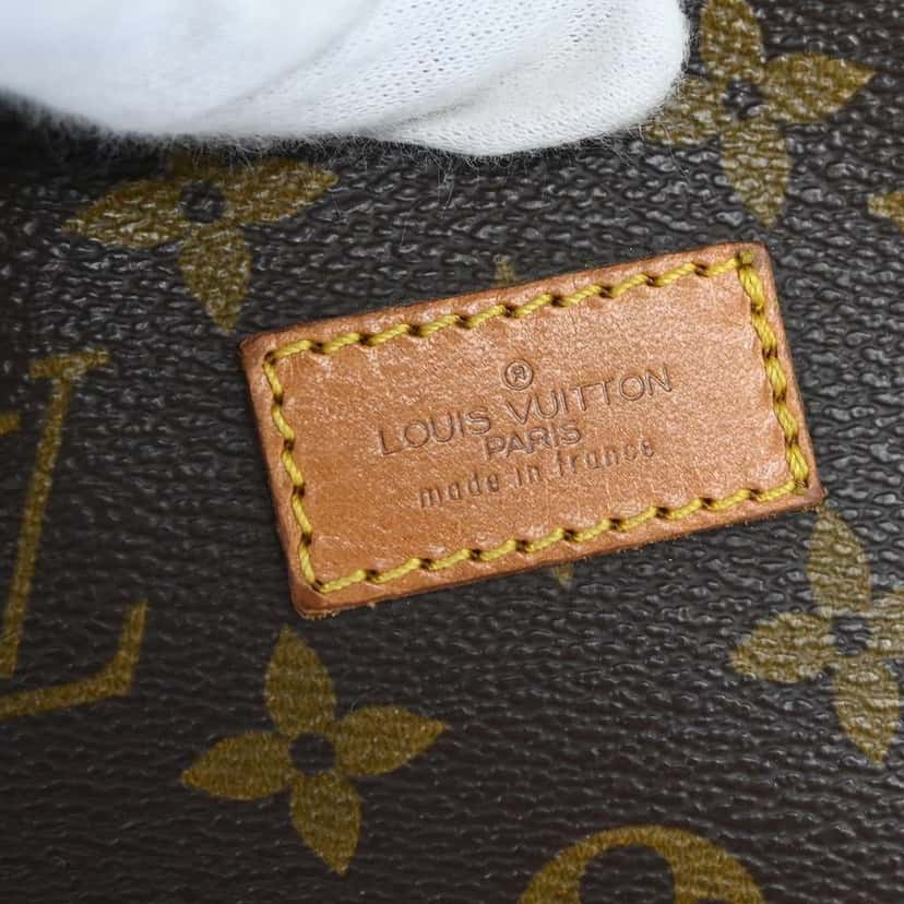 Louis Vuitton Saumur Handbag Brown Canvas Good condition - Model View