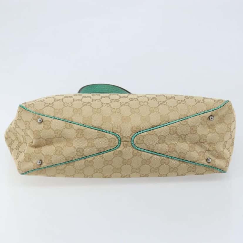 Gucci Vintage Open Tote Beige Canvas Good condition - Box View