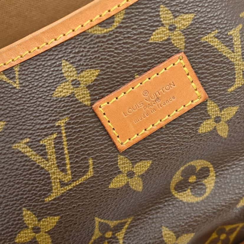 Louis Vuitton Saumur Handbag Brown Canvas Good condition - Model View