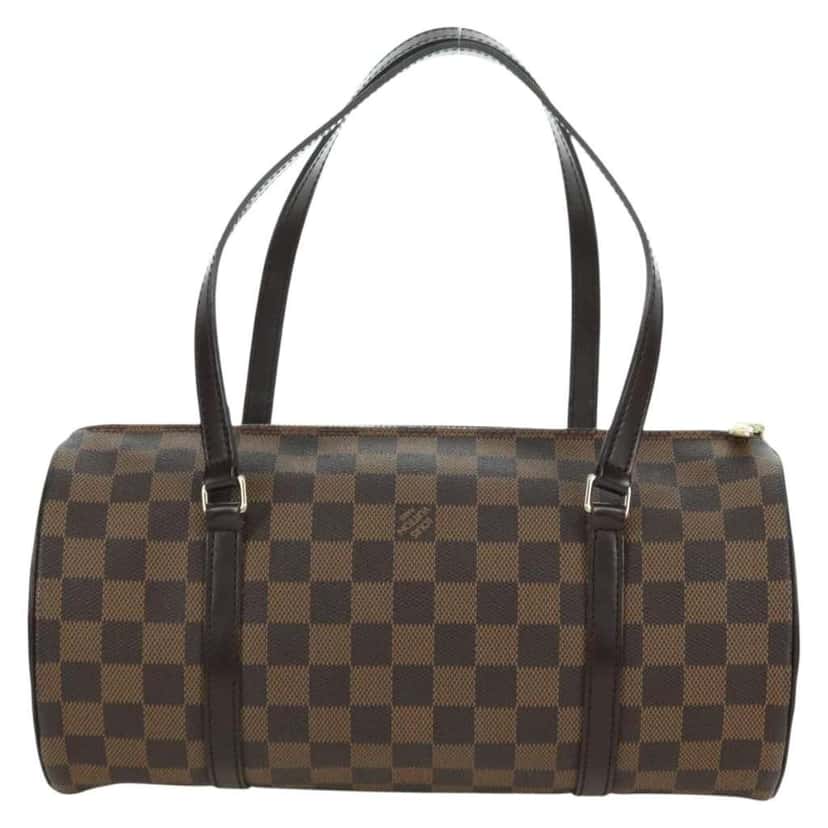 Louis Vuitton Papillon Handbag Brown Canvas Good condition - Back View