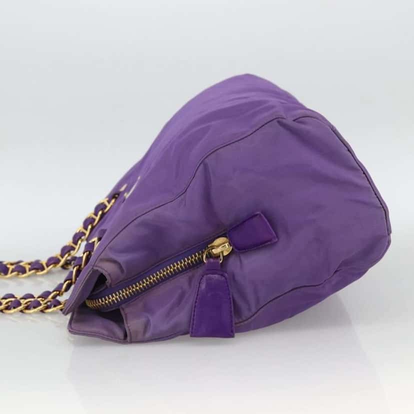 Prada Vintage Shoulder Bag Purple Good condition - Inside View