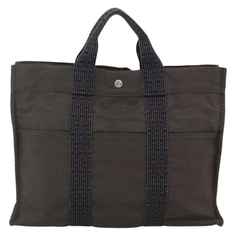 Hermès Fourre-tout Herline Other Canvas Good condition - Back View