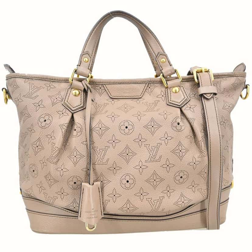 Louis Vuitton Stellar Handbag Beige Leather Good condition - Front View