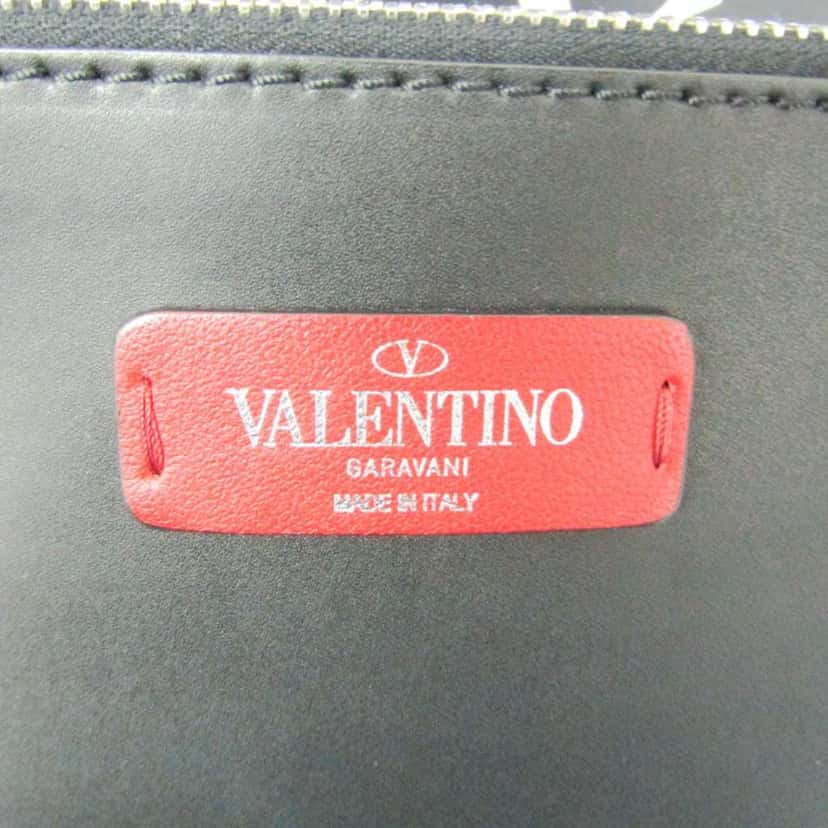 Valentino Garavani VLTN Tote Black Leather Good condition - Model View