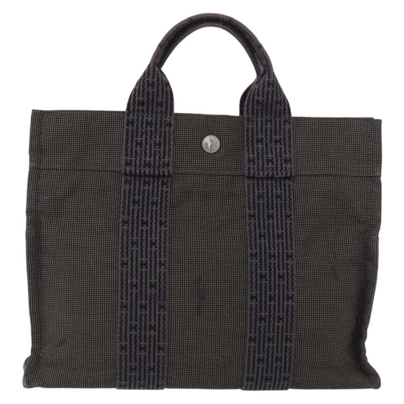 Hermès Fourre-tout Herline Other Canvas Good condition - Front View