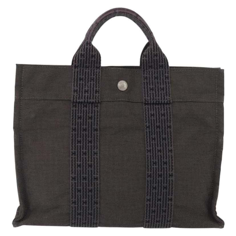 Hermès Fourre-tout Herline Other Canvas Good condition - Back View