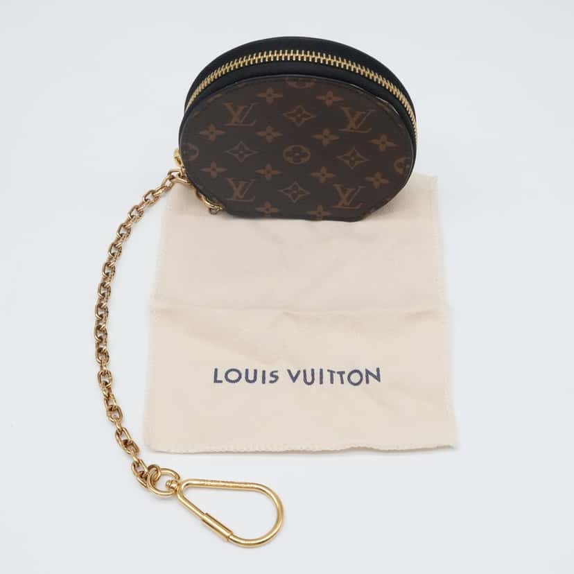 Louis Vuitton Monogram Microboite Chapeau Coin Case M83575 Brown Canvas Very good condition - Box View