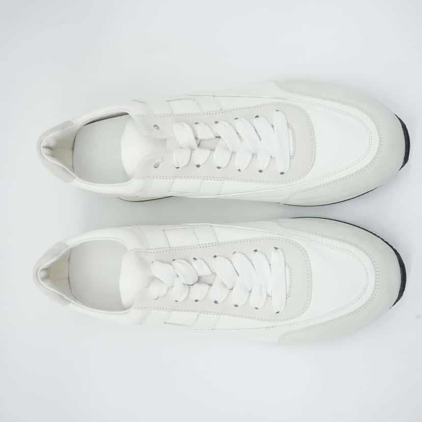 Hermès Jet sneaker White Size:44 White Good condition - Box View