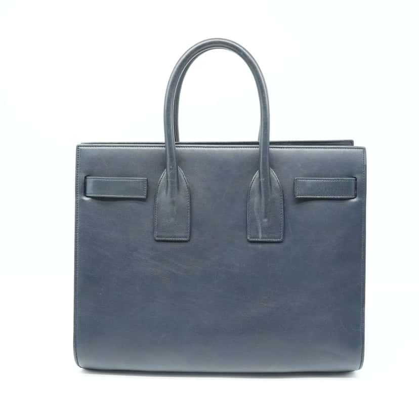 Saint Laurent Sac De Jour In Smooth Leather Small Noir Tote37829902G9W1000 Black Fair condition - Model View
