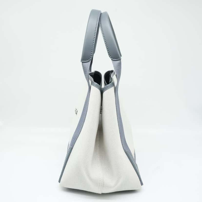 Balenciaga Navy XS Grey Cabas Bag Grey Fair condition - Model View