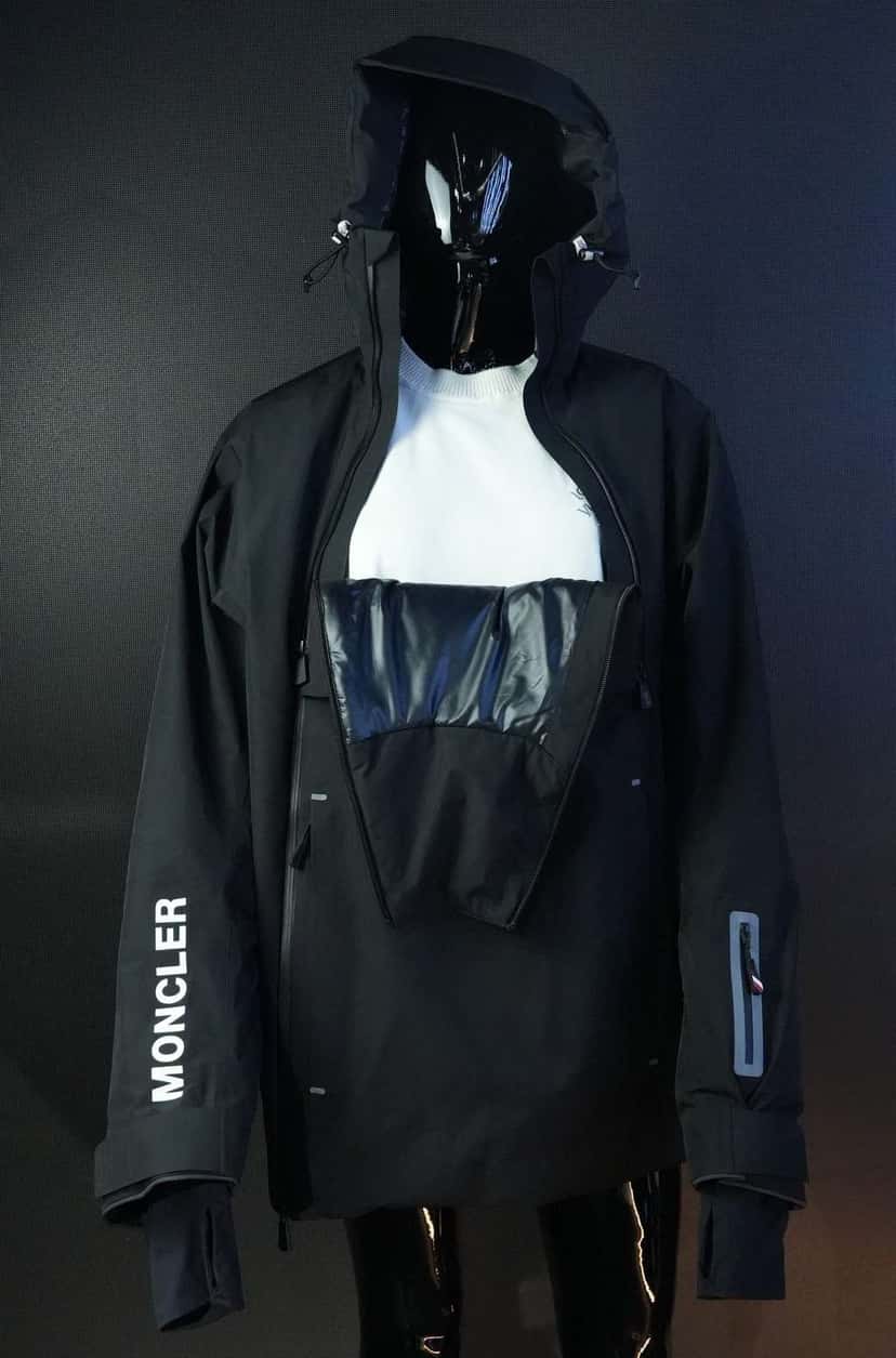 Moncler Grenoble Staz GORE-TEX Ski Jacket Black Size M Black Good condition - Box View