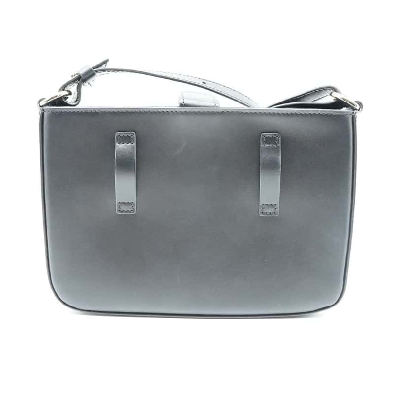 Cartier C de Cartier Mini Shoulder Bag In Black Calfskin Black Leather Good condition - Model View