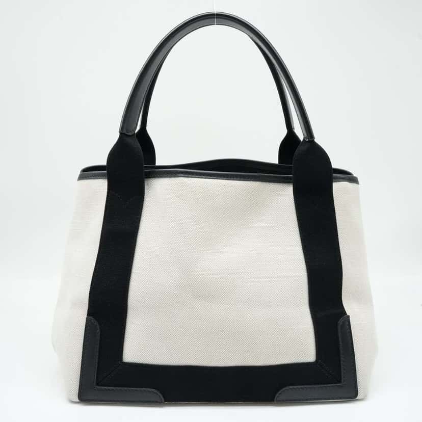 Balenciaga Cabas Tote Bag Black Black Good condition - Model View