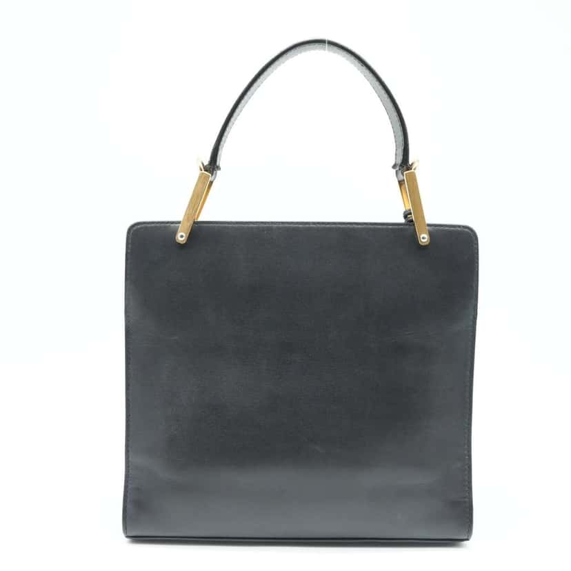 Balenciaga Le Dix Cartable Black Leather Top Handle Bag Black Leather Good condition - Inside View