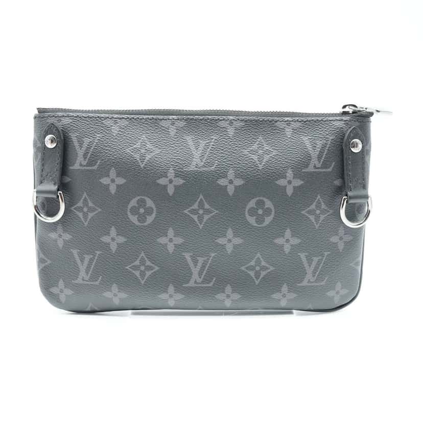 Louis Vuitton Trio Messenger Pouch Eclipse Canvas Grey Canvas Good condition - Inside View