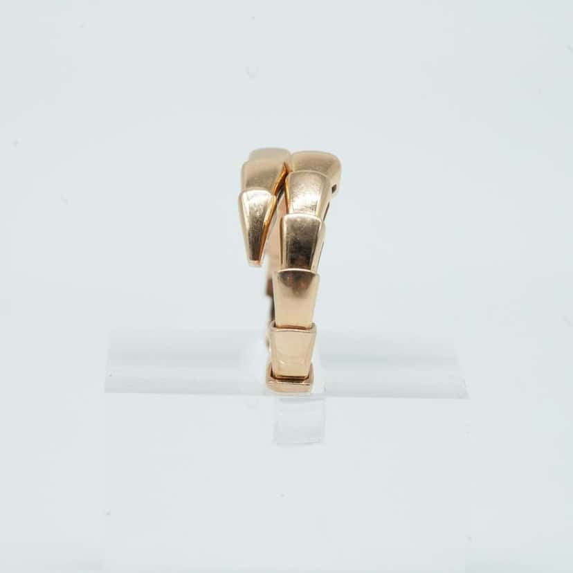 Bvlgari Ring 18K Pink Gold 5.5 M Size 7R3PMM 6.45g 1231VI Gold Rose Gold Good condition - Back View
