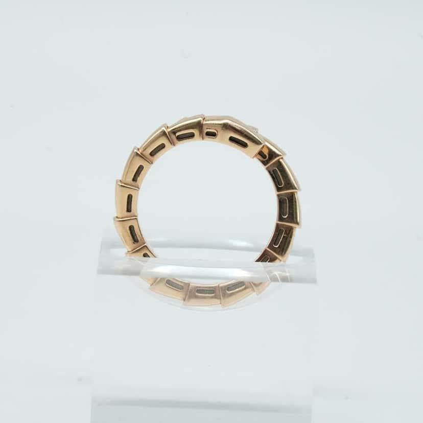 Bvlgari Ring 18K Pink Gold 5.5 M Size 7R3PMM 6.45g 1231VI Gold Rose Gold Good condition - Inside View