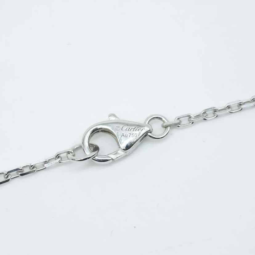 Cartier Cartier Love Pendant, Paved Necklace 18K White Gold White White Gold Good condition - Box View