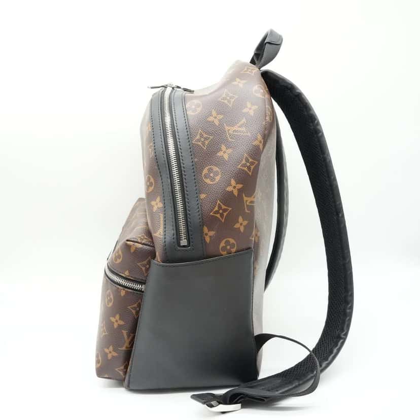 Louis Vuitton Discovery Backpack PM Monogram Macassar Canvas M46684 Brown Good condition - Model View