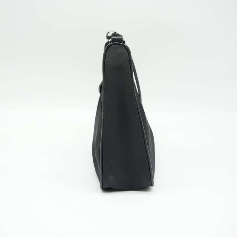 Prada Re-Edition 2005 Re-Nylon Black Bag PO Black Fair condition - Inside View