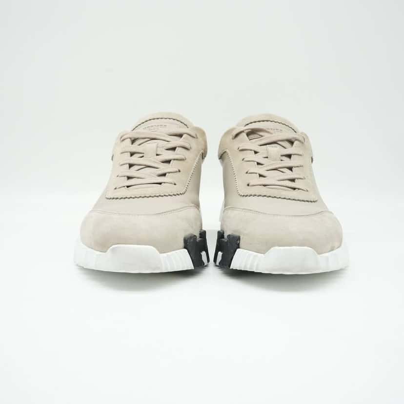 Hermès Boucing Snaecker Beige Color DB  Size 44 Beige Leather Fair condition - Inside View