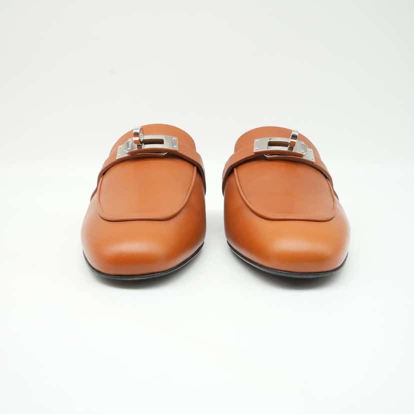 Hermès Women's Loafers Brown Size 36 DB/BO Brown Leather Fair condition - Inside View