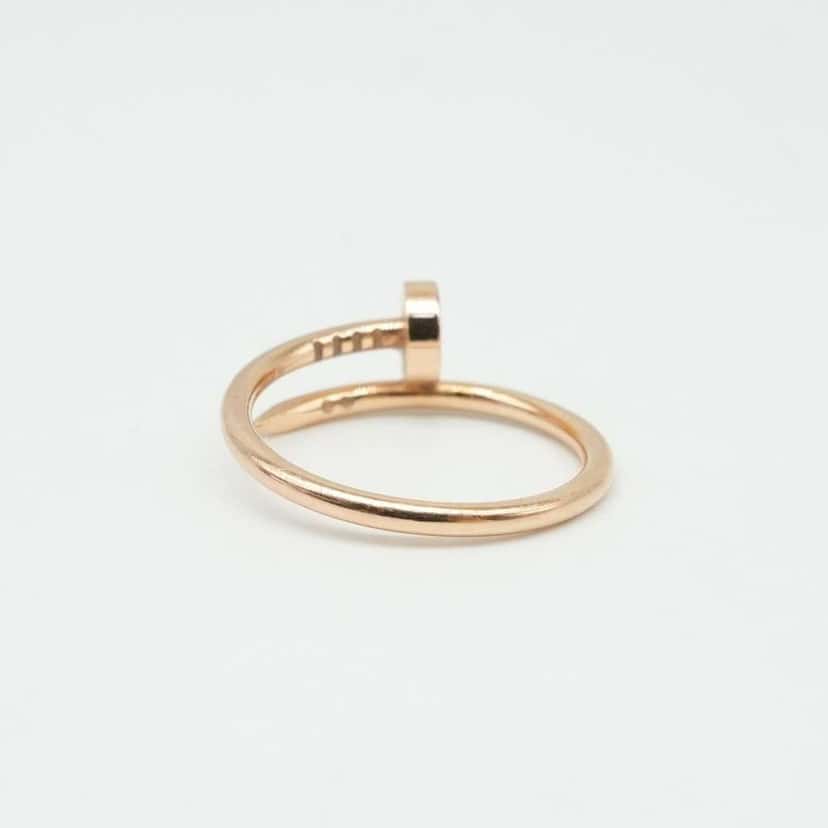 Cartier Juste Un Clou Small 18K Pink Gold Ring 3.4g Size: 54 Gold Good condition - Inside View
