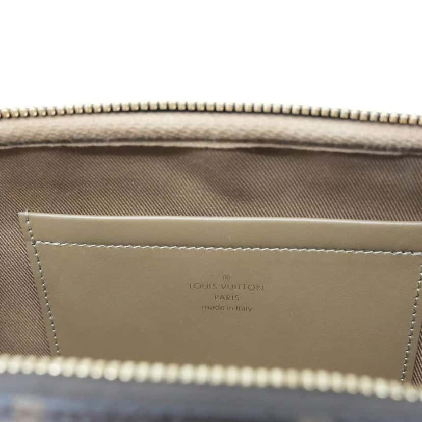 Louis Vuitton Utility Monogram Canvas Crossbody Shoulder Handbag M80446 Brown Fair condition - Box View