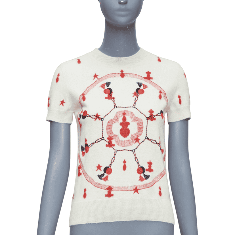 Hermès Poste et Cavalerie Ecru Cashmere Never worn - Front View